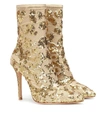 GIANVITO ROSSI DAZE SEQUINED ANKLE BOOTS,P00343876