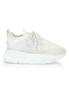 Versace Chain Reaction Sneakers In White