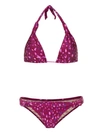 ADRIANA DEGREAS ADRIANA DEGREAS POMEGRANATE BIKINI SET - 粉色