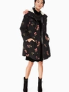 KATE SPADE EMBROIDERED TWILL COAT,716454425534