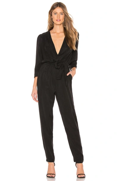 Yfb Clothing Bellows Jumpsuit In Black