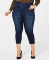 SEVEN7 JEANS SEVEN7 TRENDY PLUS SIZE CROPPED SKINNY JEANS