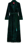 F.R.S FOR RESTLESS SLEEPERS RODA BELTED VELVET dressing gown