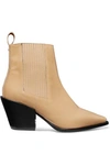 AEYDE KATE PATENT-LEATHER ANKLE BOOTS