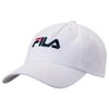 FILA HERITAGE COTTON TWILL HAT, WOMEN'S, WHITE,5574375