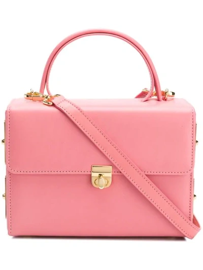 Ame Moi Âme Moi Santana Small Box Tote - 粉色 In Pink