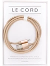 LE CORD LE CORD BRAIDED APPLE CABLE - NEUTRALS