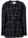 A.W.A.K.E. WIDE CHECK JACKET