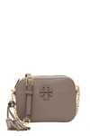 Tory Burch 'mcgraw' Kameratasche In Grigio
