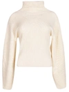 TELA 9 CROPPED KNITTED SWEATER,10714879