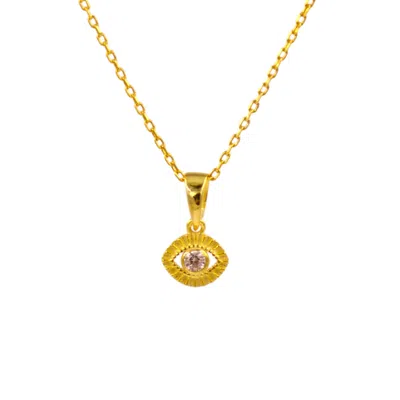 1610istanbul Women's Evil Eye Gold Necklace