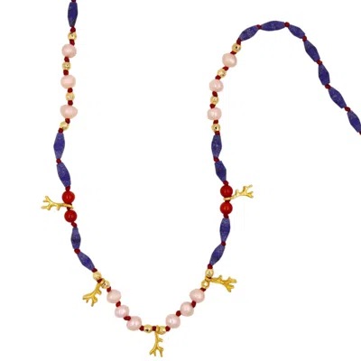 1610istanbul Women's Gold Aegean Antiparos Necklace