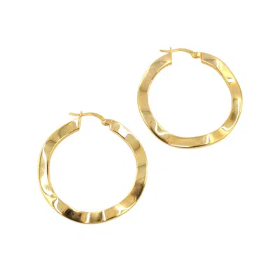 1610istanbul Women's Gold Amorphous Earrings