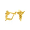 1610istanbul Women's Gold Angel Earrings In Gold