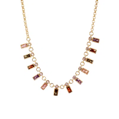 1610istanbul Women's Gold Bosphorus Bridge Necklace