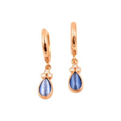 1610istanbul Women's Gold Bosphorus Earrings