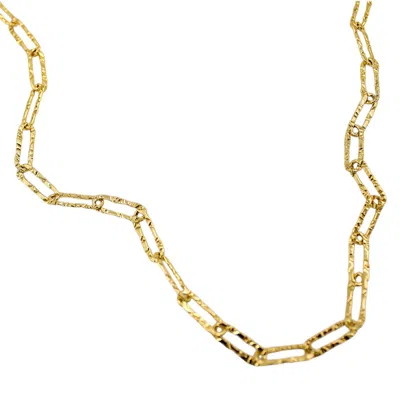 1610istanbul Women's Gold Bridal Party Chain Necklace