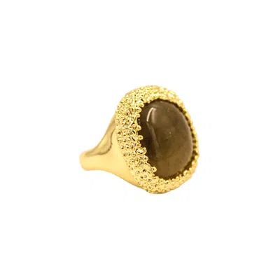 1610istanbul Women's Gold Cote D'azur Ring