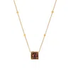 1610istanbul Women's Gold Empress Theodora Diamond Necklace In Gold