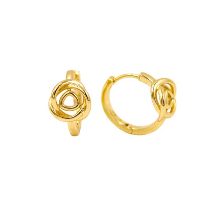 1610istanbul Women's Gold Galata Earrings