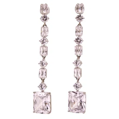 1610istanbul Women's Gold / Grey Istanbulite Royal Swarovski Earrings In Multi