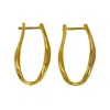 1610istanbul Women's Gold Istanbul Geometric Earrings In Gold