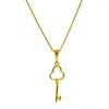 1610istanbul Women's Gold Istanbul Wish Key Necklace In Gold