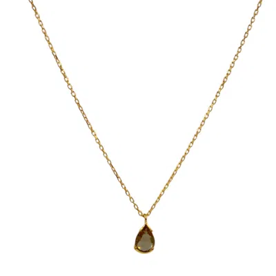 1610istanbul Women's Gold Istanbul Zultanite Necklace