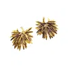 1610istanbul Women's Gold Istanbulite Boho Floral Earrings In Gold