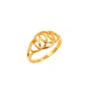 1610istanbul Women's Gold Istanbulite Boho Ring