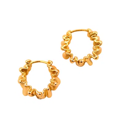 1610istanbul Women's Gold Istanbulite Earrings