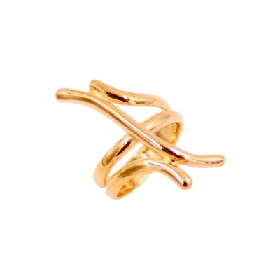 1610istanbul Women's Gold Istiklal Ring
