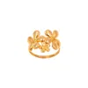 1610istanbul Women's Gold La Dolce Fioritura Ring