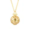 1610istanbul Women's Gold Pera Palace Necklace In Gold