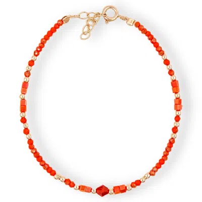 1610istanbul Women's Good Luck Red Bracelet