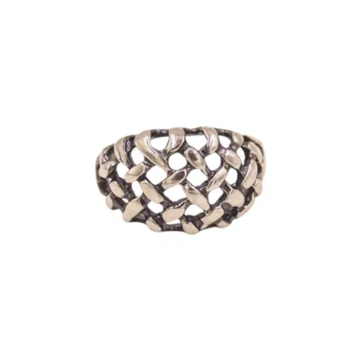 1610istanbul Women's Grey Istanbulite Baroque Ring In Gray