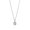1610istanbul Women's Grey Maiden Tower Necklace In Gray