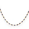 1610istanbul Women's Lapis Lazuli Gold Necklace In Gold