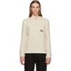 LHOMME ROUGE LHOMME ROUGE OFF-WHITE MOUNTAIN POLO SWEATER