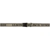 LHOMME ROUGE LHOMME ROUGE BLACK AND WHITE LEAVING HOME STRAP BELT