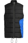 3.1 PHILLIP LIM / フィリップ リム 3.1 PHILLIP LIM WOMAN TWO-TONE QUILTED SHELL VEST BLACK,3074457345619365204