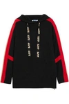 SJYP WOMAN KNITTED HOODED SWEATER BLACK,GB 1016843419959455