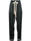 LOEWE STRIPE PYJAMA TROUSERS