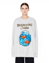 ASHISH ASHISH GREY SEQUINED SWEATSHIRT,T037