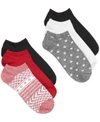 HUE 6-PK. SUPER-SOFT LINER SOCKS