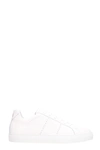 NATIONAL STANDARD EDITION 4 WHITE LEATHER SNEAKERS,10718473