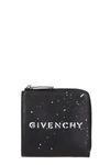GIVENCHY BLACK LEATHER WALLET,10717879