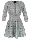 ANDREA BOGOSIAN KNITTED APLIQUÉ DRESS