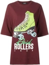 UNDERCOVER ROLLER SKATE PRINT T