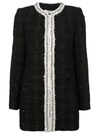 ALICE AND OLIVIA ANDREAS TWEED JACKET